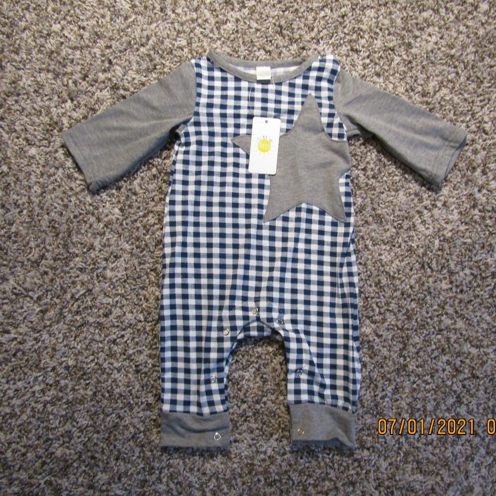 Little Sun baby boys one piece outfit 3 months